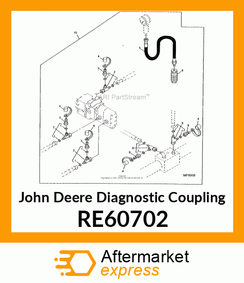 DIAGNOSTIC COUPLING RE60702