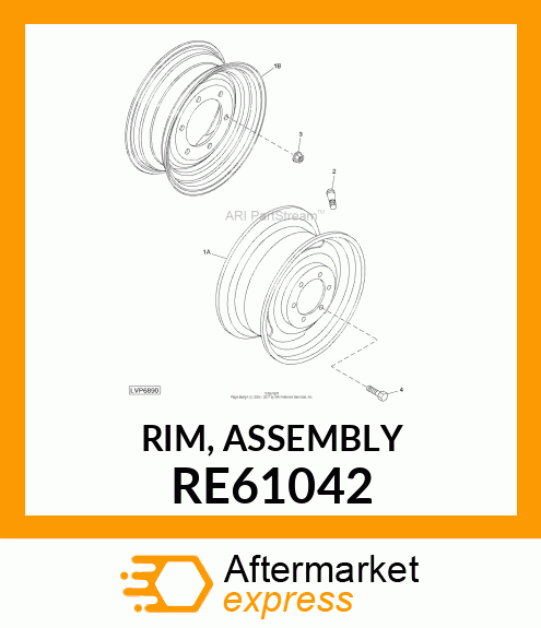 RIM, ASSEMBLY RE61042