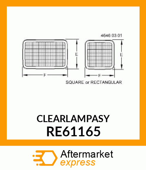 FLOODLAMP, WITH BRACKET RE61165