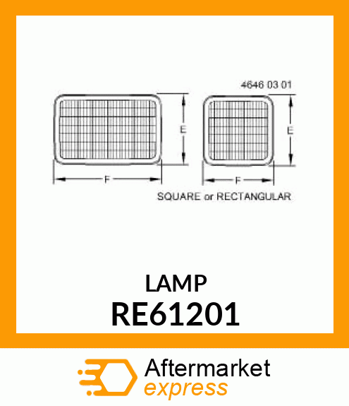 FLOODLAMP, ASSEMBLY RE61201