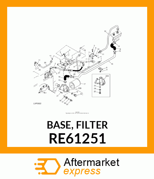 BASE, FILTER RE61251