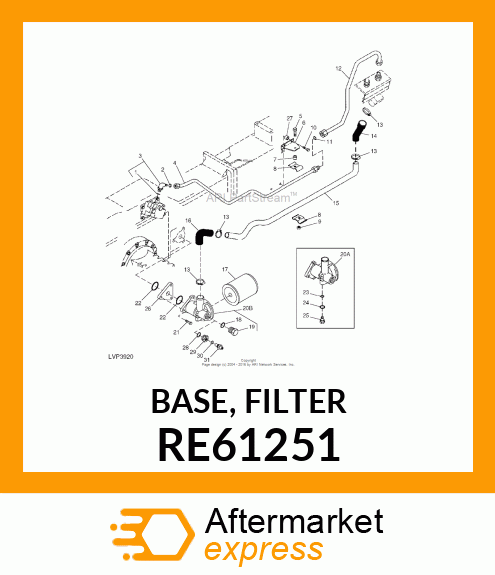 BASE, FILTER RE61251