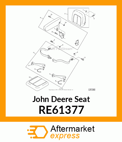 SEAT ASSEMBLY RE61377