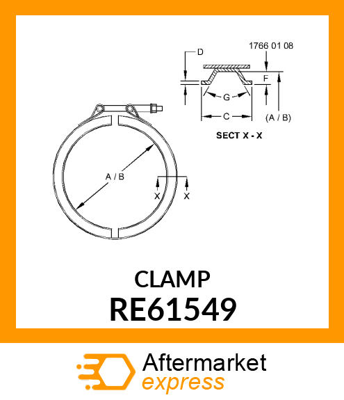 CLAMP RE61549