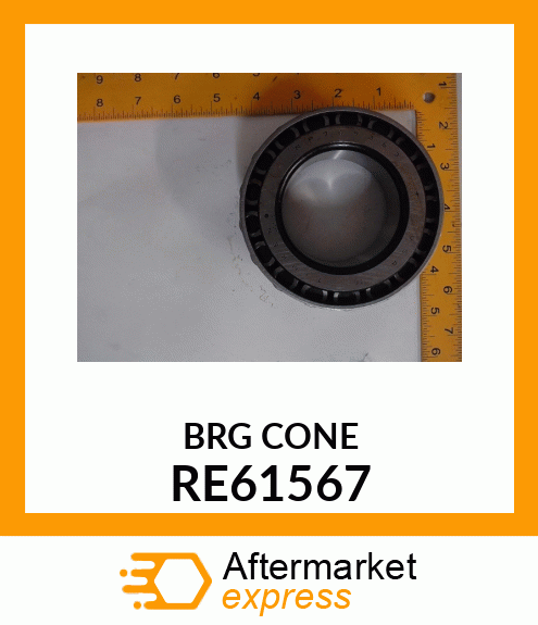 CONE,TAPER ROLLER BEARING RE61567