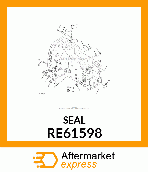 SEAL, OIL, ASSEMBLY RE61598