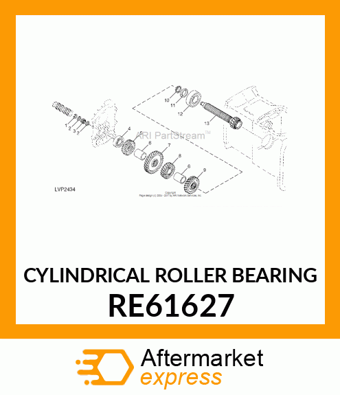 CYLINDRICAL ROLLER BEARING RE61627