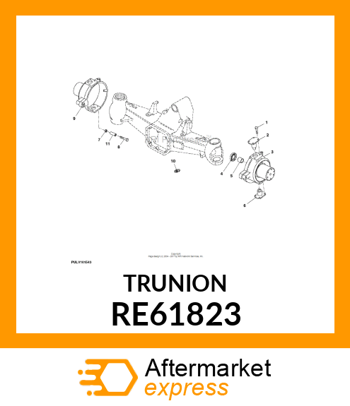 TRUNNION RE61823