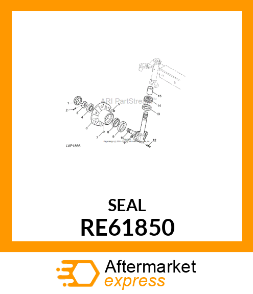 SEAL, OIL, ASSEMBLY RE61850