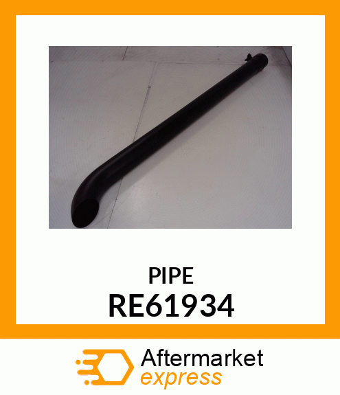 EXHAUST PIPE, EXHAUST PIPE, PIPE, E RE61934