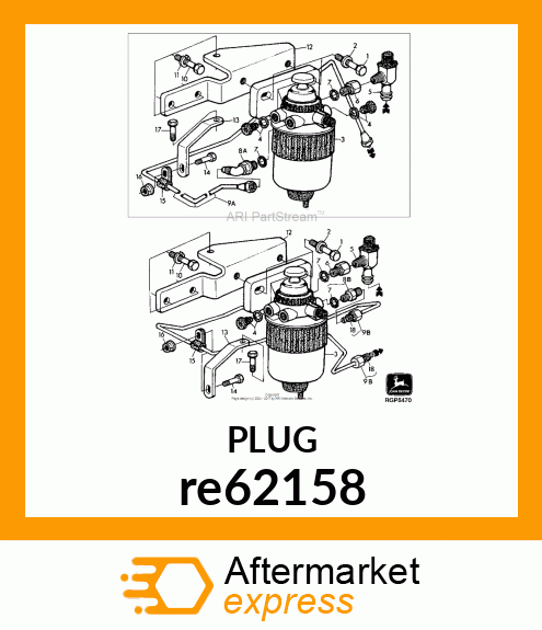 FITTING PLUG re62158