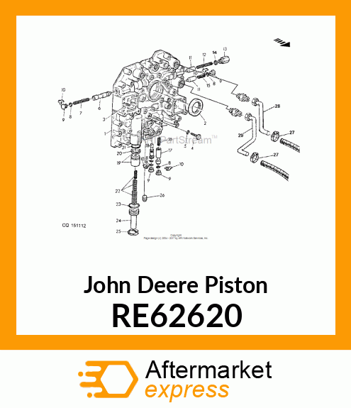 PISTON, ACCUM,FOR RE62620