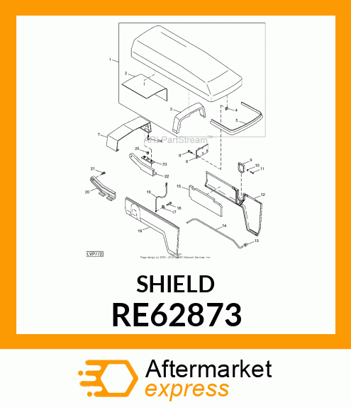 PANEL, RH SIDE, ASSEMBLY RE62873