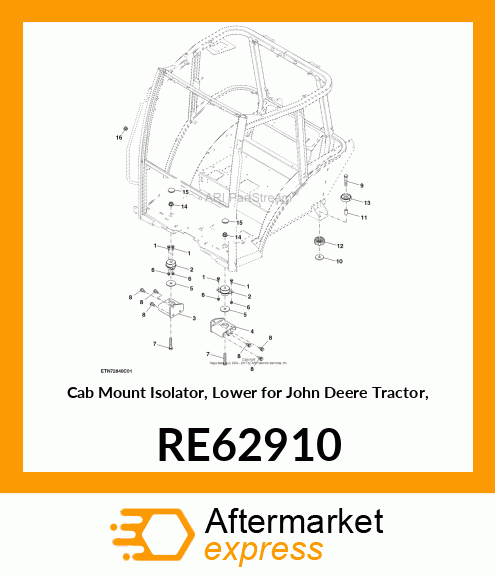 ISOLATOR, LOAD RE62910