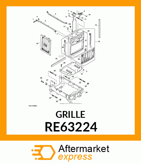 GRILLE RE63224