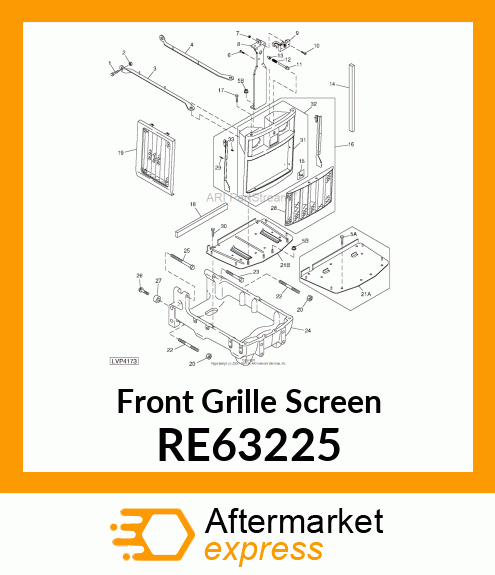 GRILLE RE63225