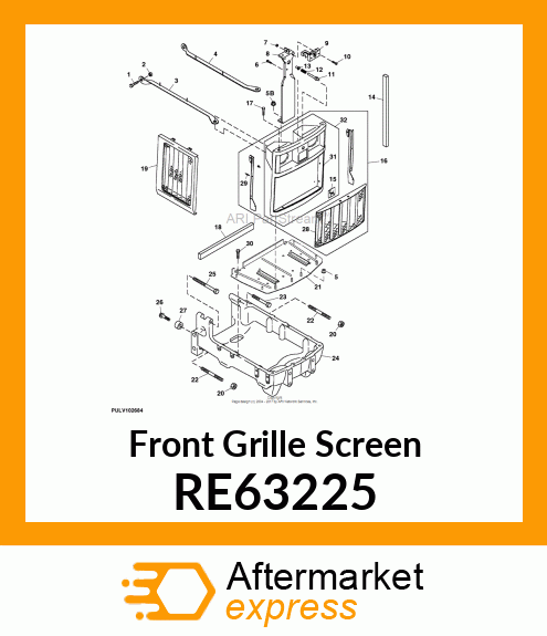 GRILLE RE63225