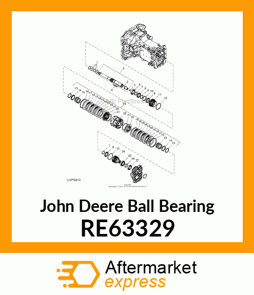 BALL BEARING RE63329