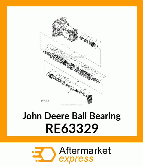 BALL BEARING RE63329