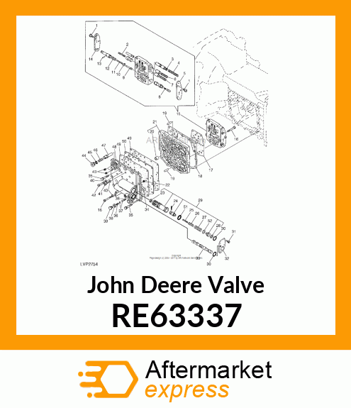 VALVE, VALVE CASE, INNER RE63337