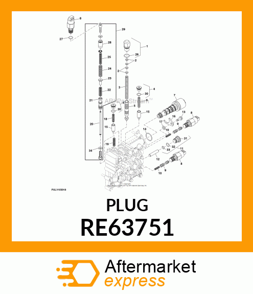 PLUG WITH O RE63751