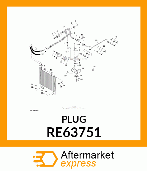 PLUG WITH O RE63751