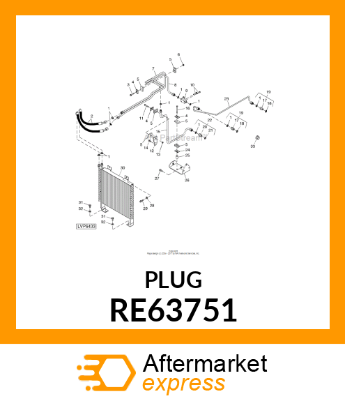 PLUG WITH O RE63751