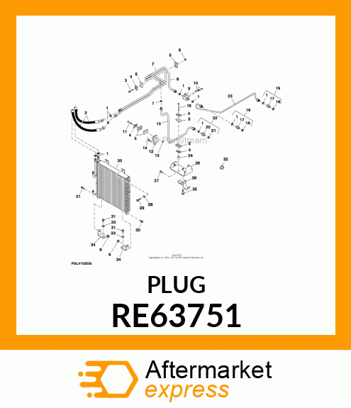 PLUG WITH O RE63751