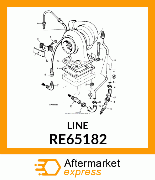 OIL LINE RE65182