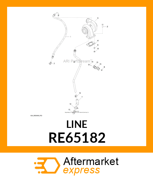 OIL LINE RE65182