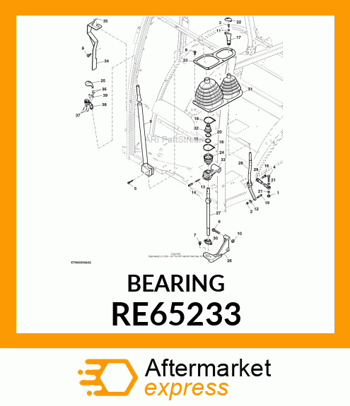 BEARING ASSEMBLY RE65233