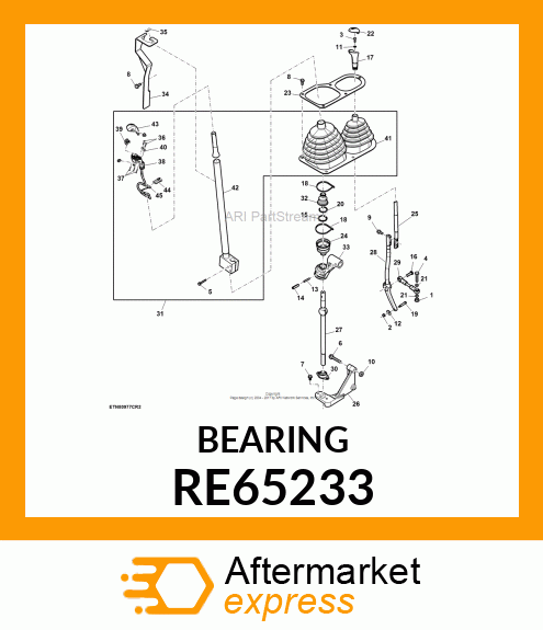 BEARING ASSEMBLY RE65233