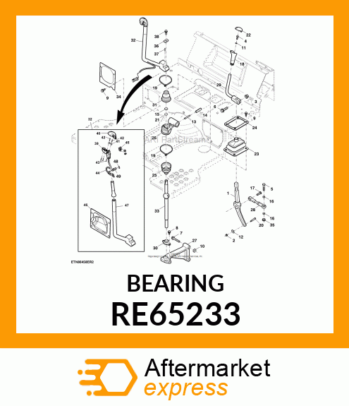 BEARING ASSEMBLY RE65233