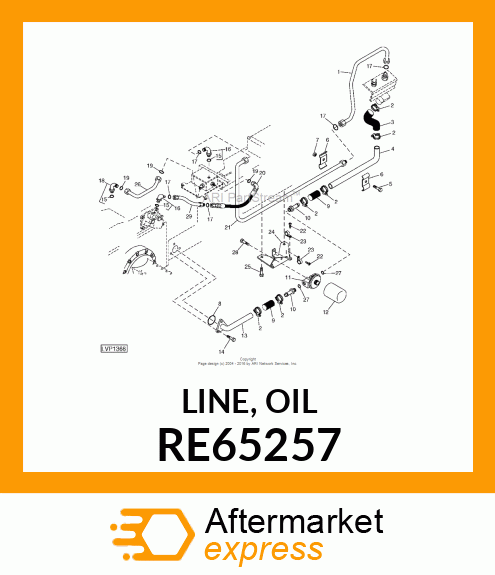 LINE, OIL RE65257