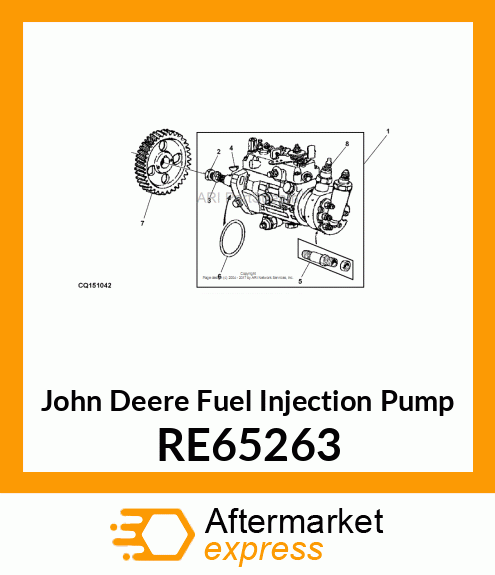 Fuel Injection Pump RE65263