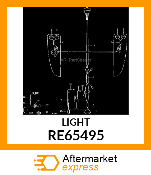 LAMP, WIRING RE65495