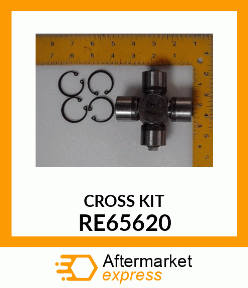 CROSS AND BEARING ASSEMBLY, SPIDER RE65620