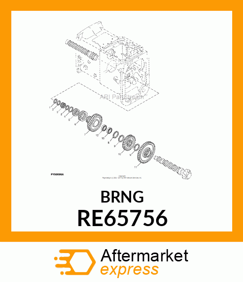 BEARING RE65756