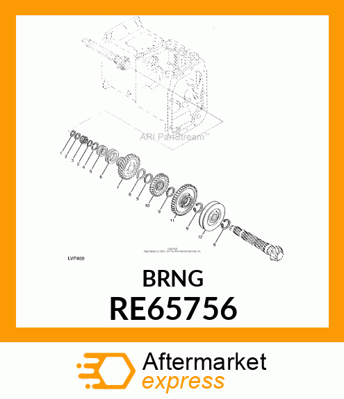 BEARING RE65756