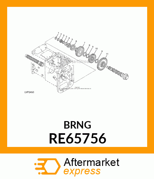 BEARING RE65756