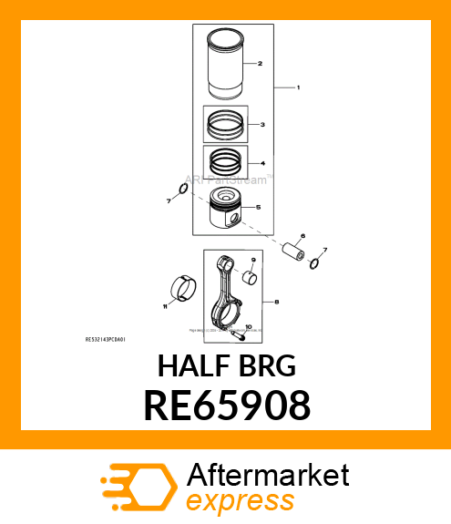 BEARING RE65908