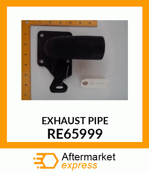 EXHAUST PIPE, EXHAUST PIPE, EXHAUST RE65999