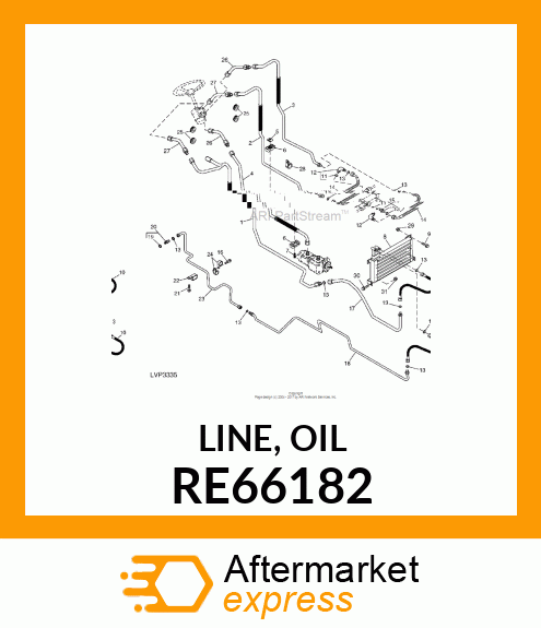 LINE, OIL RE66182