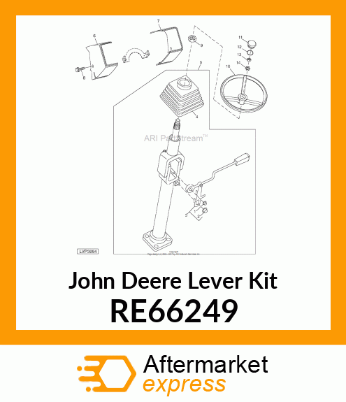 LEVER KIT, ASSEMBLY RE66249