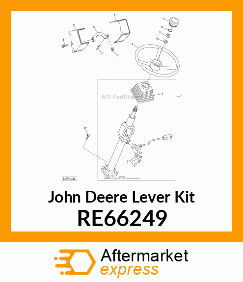 LEVER KIT, ASSEMBLY RE66249