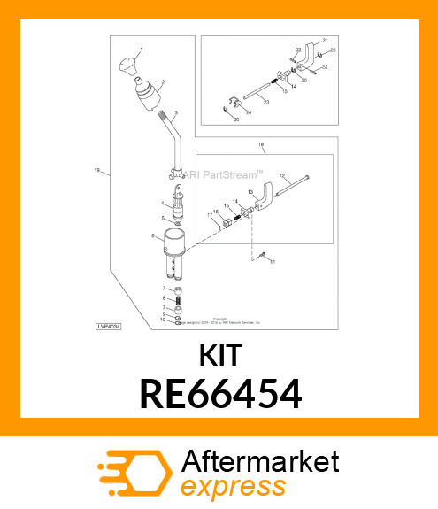 SWITCH KIT, JOYSTICK LOCK CONV RE66454