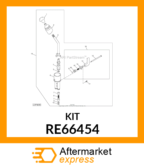 SWITCH KIT, JOYSTICK LOCK CONV RE66454