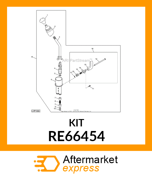 SWITCH KIT, JOYSTICK LOCK CONV RE66454