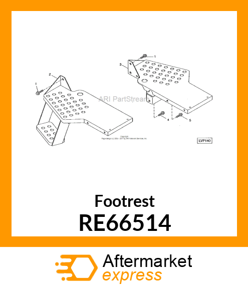 Footrest RE66514