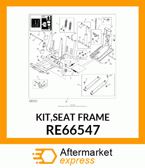 Seat Kit RE66547